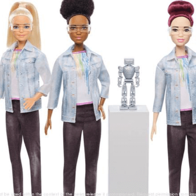 芭比娃娃製造商美泰兒公司，於2018年6月26日，推出了工程師芭比