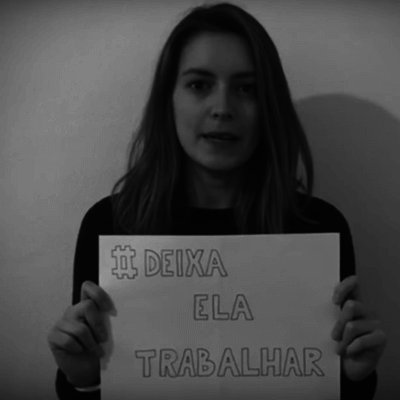 世足巴西女記者發起#DeixaElaTrabalhar（#Letherwork）運動，呼籲尊重女性工作權