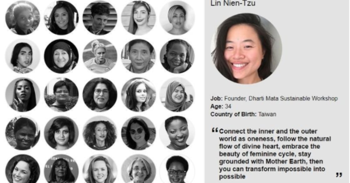 【世界日誌】改變世界的小事！台灣女孩設計布衛生棉入選全球百大女性！