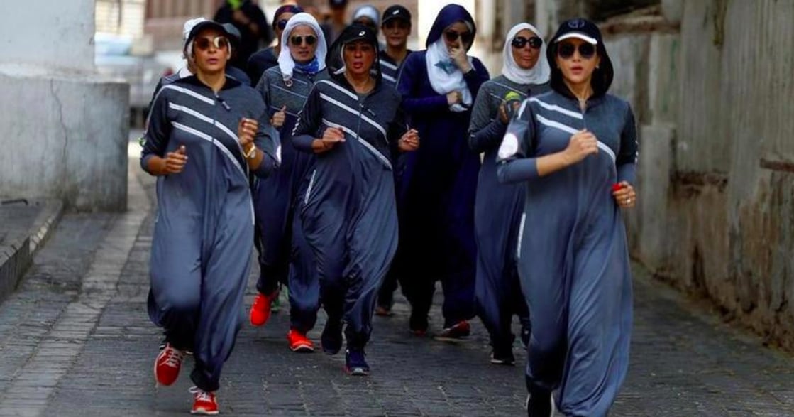 沙烏地女性包緊緊如何運動？原來她們穿這樣！