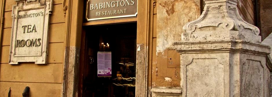 羅馬假期遇見百年英式茶店 Babington Tea Shop