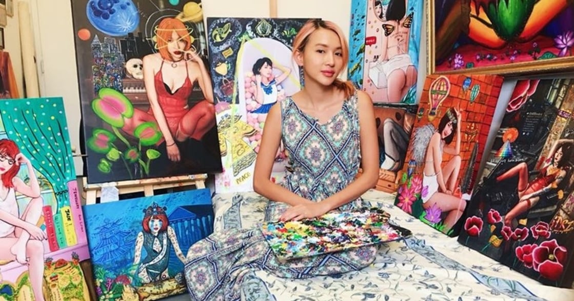 台裔紐約藝術家黎橘：我想畫小女孩的英雄之旅