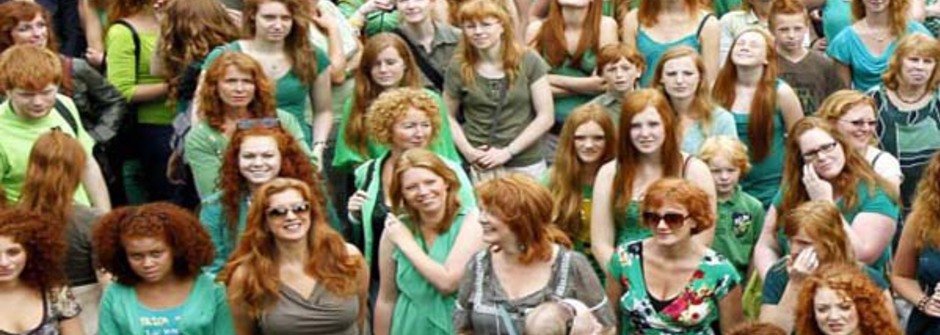 5000位紅髮人，比美髮更像火的熱情