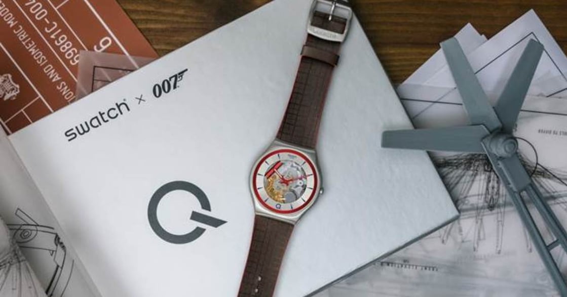 Swatch推出 007 系列電影《 007 生死交戰》限量版腕錶