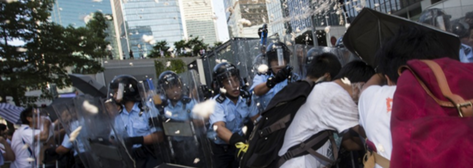 民主是個動詞！香港佔中運動爭取看得見的未來