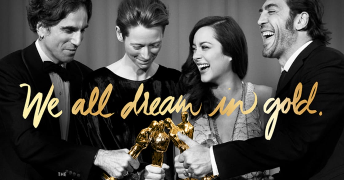 「我們都有過小金人的夢」奧斯卡歷屆得獎人倒數海報
