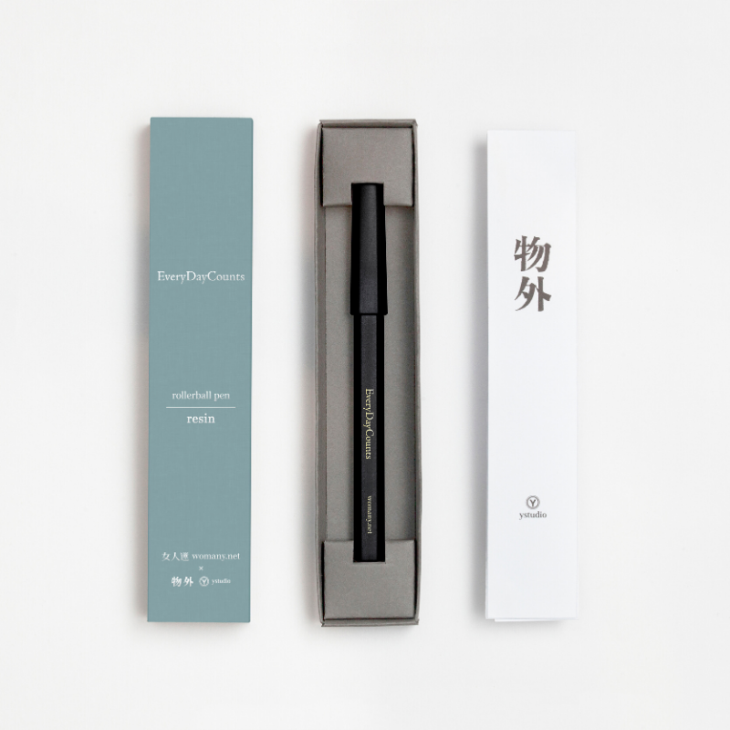 【老友限定預購】PWT X 物外設計|聯名平衡鋼珠筆 Write NOW(月夜黑)
