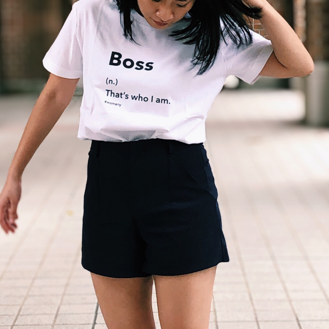 【限時優惠】名詞翻轉 T-SHIRT |BOSS