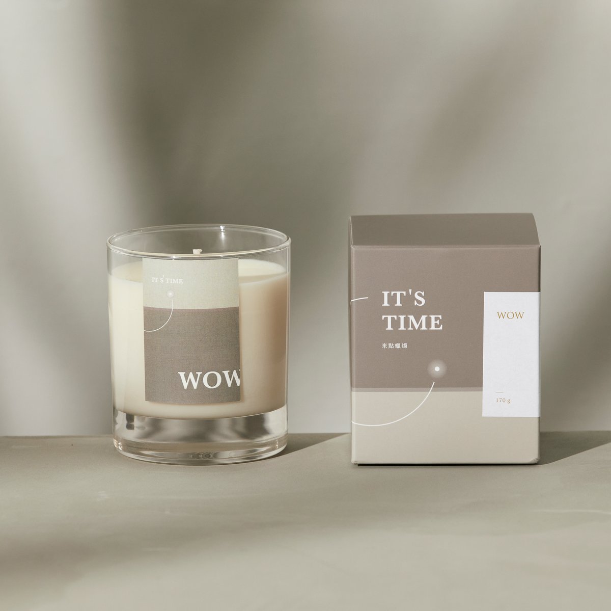 【預購】IT’S TIME 來點蠟燭- WOW 慶祝(170g)