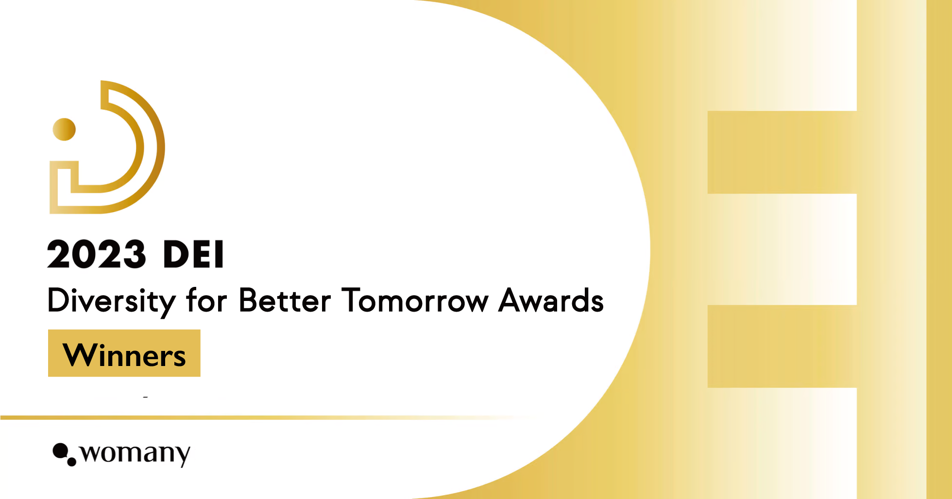 Womany 2023 Diversity for Better Tomorrow Awards - Winners