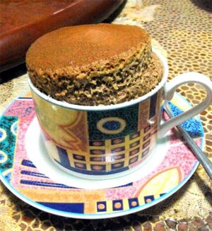 巧克力舒芙蕾 chocolate souffle