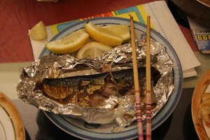 鹽烤鯖魚