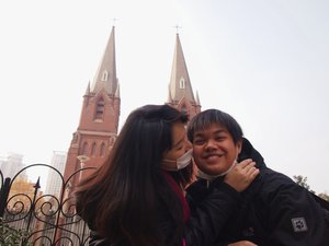 親我的是我女朋友哦~