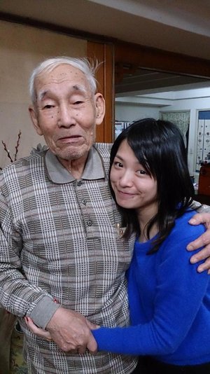 可愛又疼我的爺爺