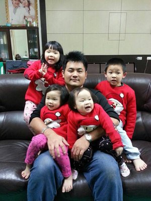 我的寶貝~~辛苦只為你們一個"微笑"