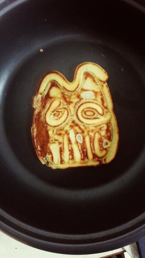 貓頭鷹圍裙鬆餅