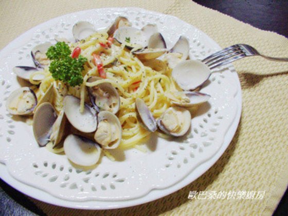 【七夕食譜】白酒蛤蜊義大利麵