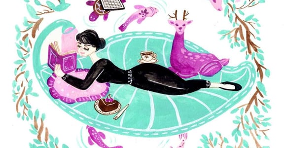 【女人節插畫】用我喜歡的方式奔跑