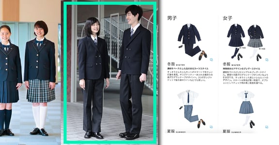 日本中學推中性校服，學生可選擇穿裙或褲