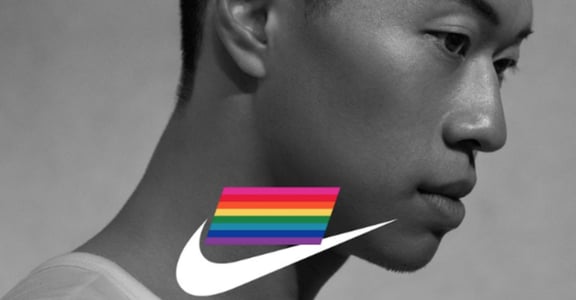 六月是彩虹的顏色：當 NIKE 換上彩虹濾鏡、打造彩虹地景