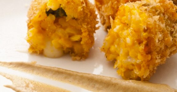 美味料理食譜：南瓜乳酪炸米球