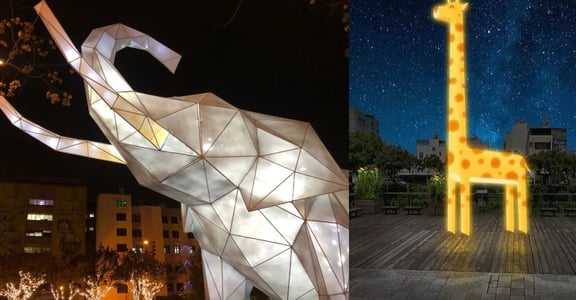快趕上末班車！2020 屏東燈節，打造療癒動物園