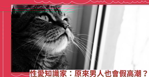 性愛知識家：原來男人也會假高潮？