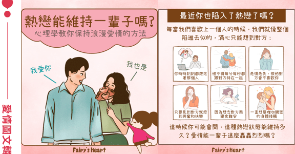 每天都像熱戀期！心理學教你保持愛情的三個方法