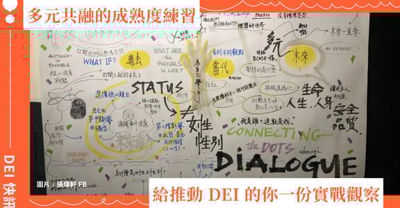 多元共融的成熟度練習：給推動 DEI 的你一份實戰觀察