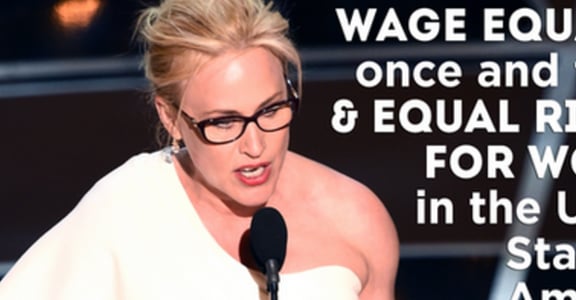 讓梅姨起立鼓掌的得獎感言！派翠西亞艾奎特：「女人，是時候為自己奮鬥了！」