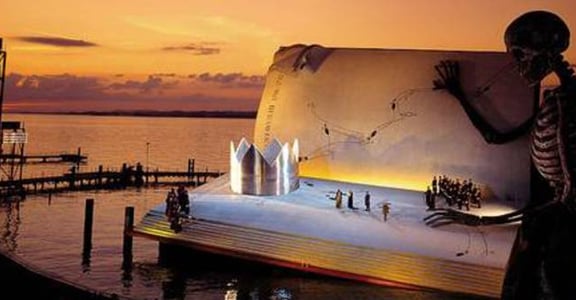 嘆為觀止的湖上歌劇院 Bregenz Festival