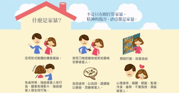 十張卡帶你治癒台灣家暴傷痕