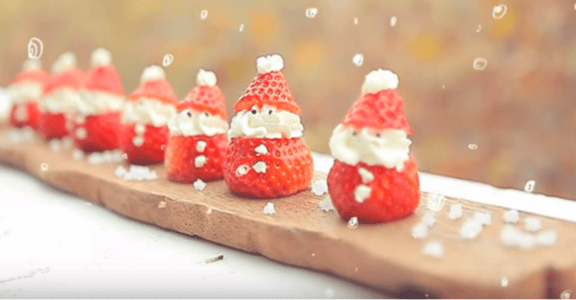 【吃貨筆記】草莓聖誕老人、花椰菜聖誕樹你想選哪道？