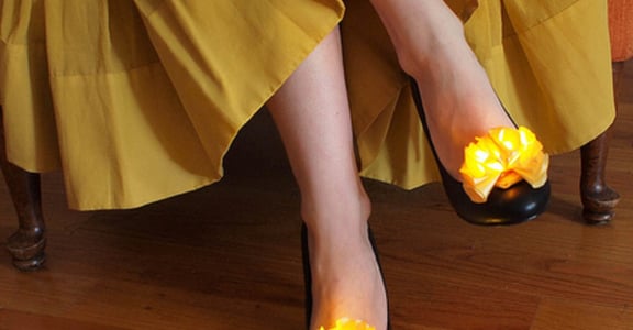 DIY發光小黃花，替妳的鞋增添不一樣的光彩！