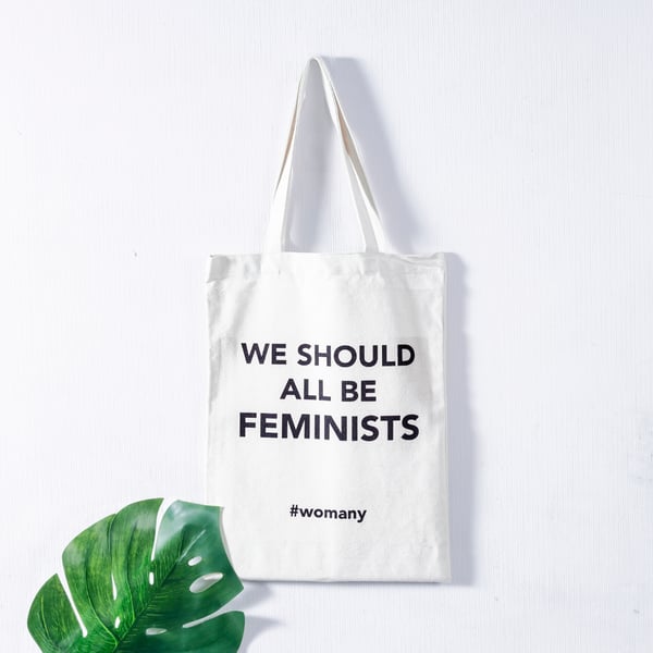 女性主義態度帆布袋｜WE SHOULD ALL BE FEMINISTS 的圖片