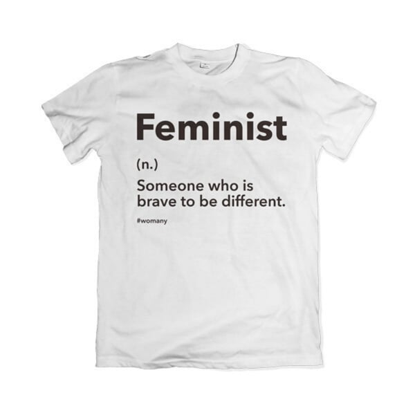 名詞翻轉 T-SHIRT |FEMINIST 的圖片