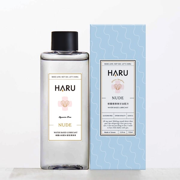 HARU|NUDE 柳蘭精華純愛水溶性備孕潤滑液(無甘油) 的圖片