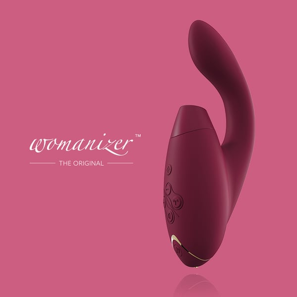 Womanizer|DUO 震動吸吮愉悅器 /紅|LHH 的圖片