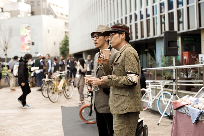 tweed run street style tokyo