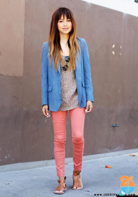 pastel jeans blogger