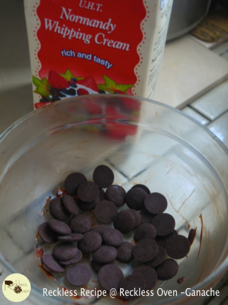 [Reckless Recipe] Ganache chocolate