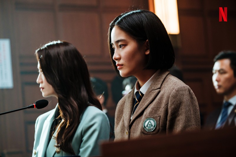 Netflix 韓國影集《少年法庭》劇照。