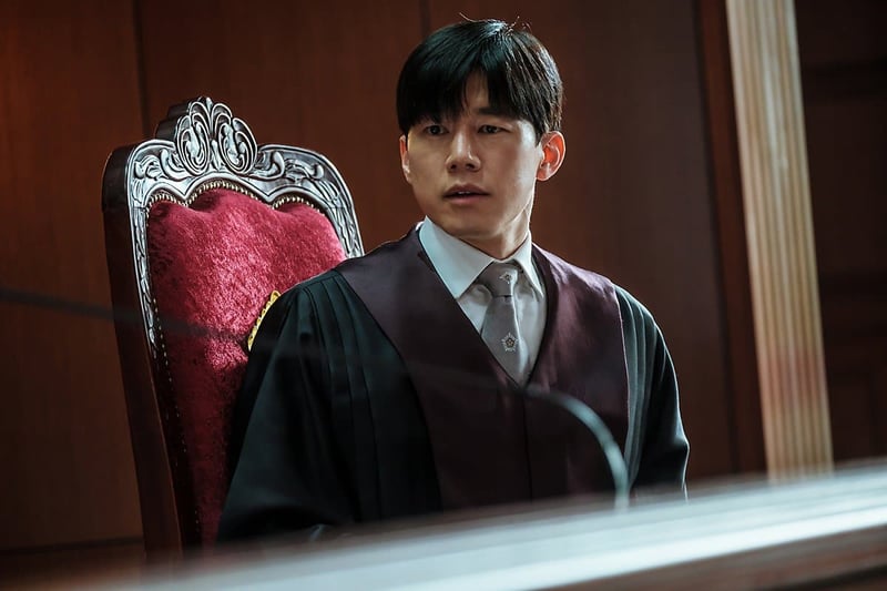 Netflix 韓國影集《少年法庭》劇照。
