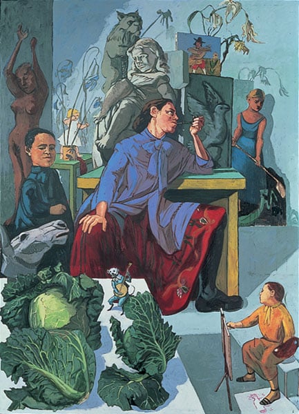 The Artist in Her Studio 1994