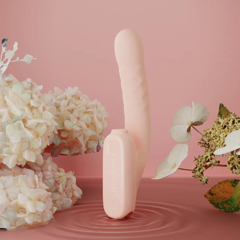 輕喃吸吮伸縮按摩器