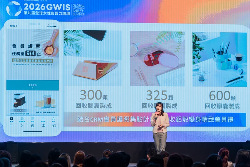 2026GWIS全球女性影響力論壇_Nespresso_台灣事業部總監張君妮 Christine