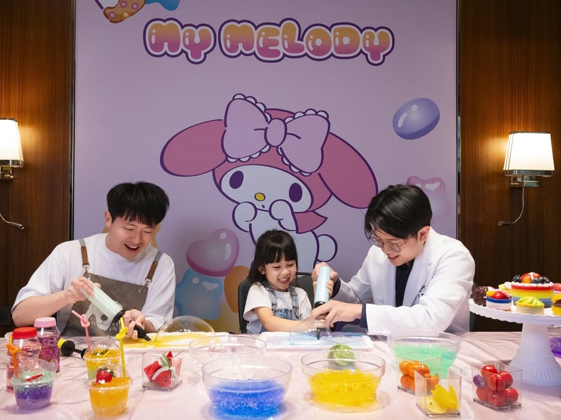 台北遠東香格里拉攜手三麗鷗打造「美樂蒂&雙星仙子夏日星夢假期」