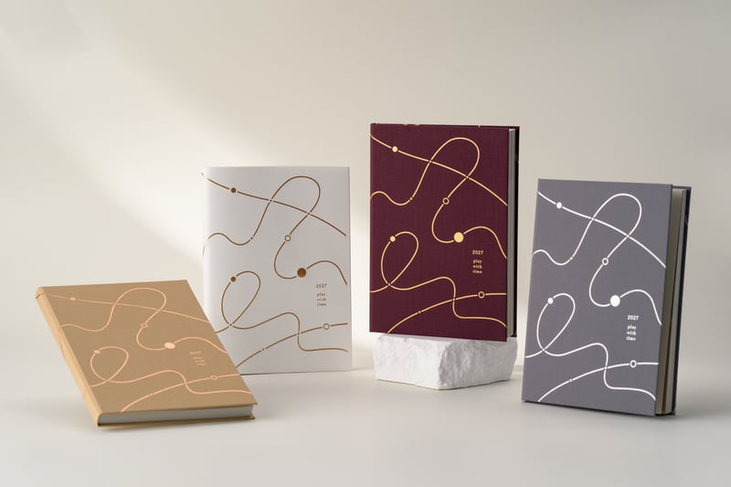 2027 play with time 手帳四款星球封面