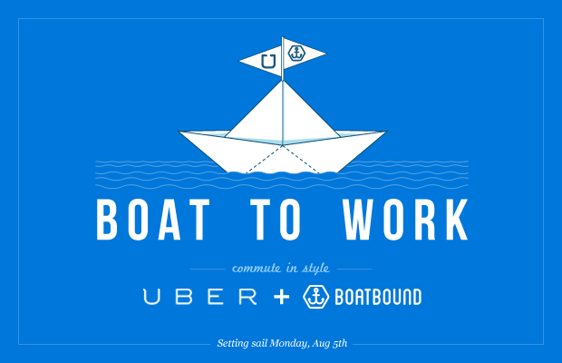 boat to work-uber