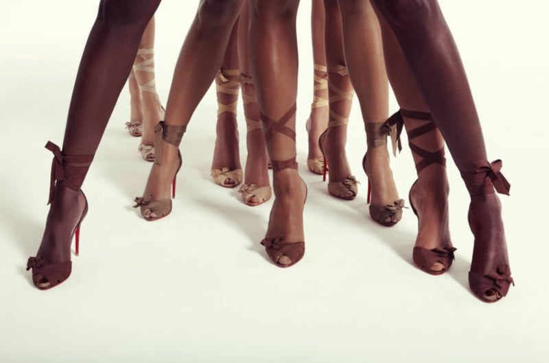 Christian Louboutin用芭蕾舞鞋來靈感就是要反傳統，擁抱多元化社會。（網上圖片）